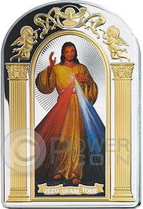Монета DIVINE MERCY Jesus Адольф Хила Краков